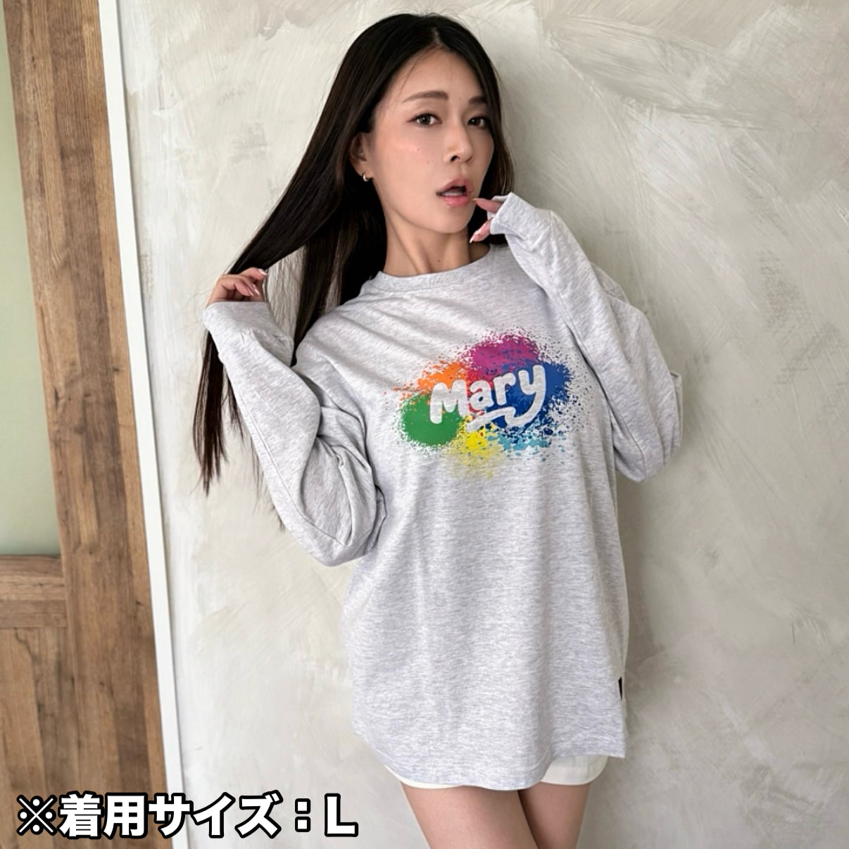 【☆期間限定☆橘メアリーコラボ】Mary_Long_Sleeve_NiceAdult