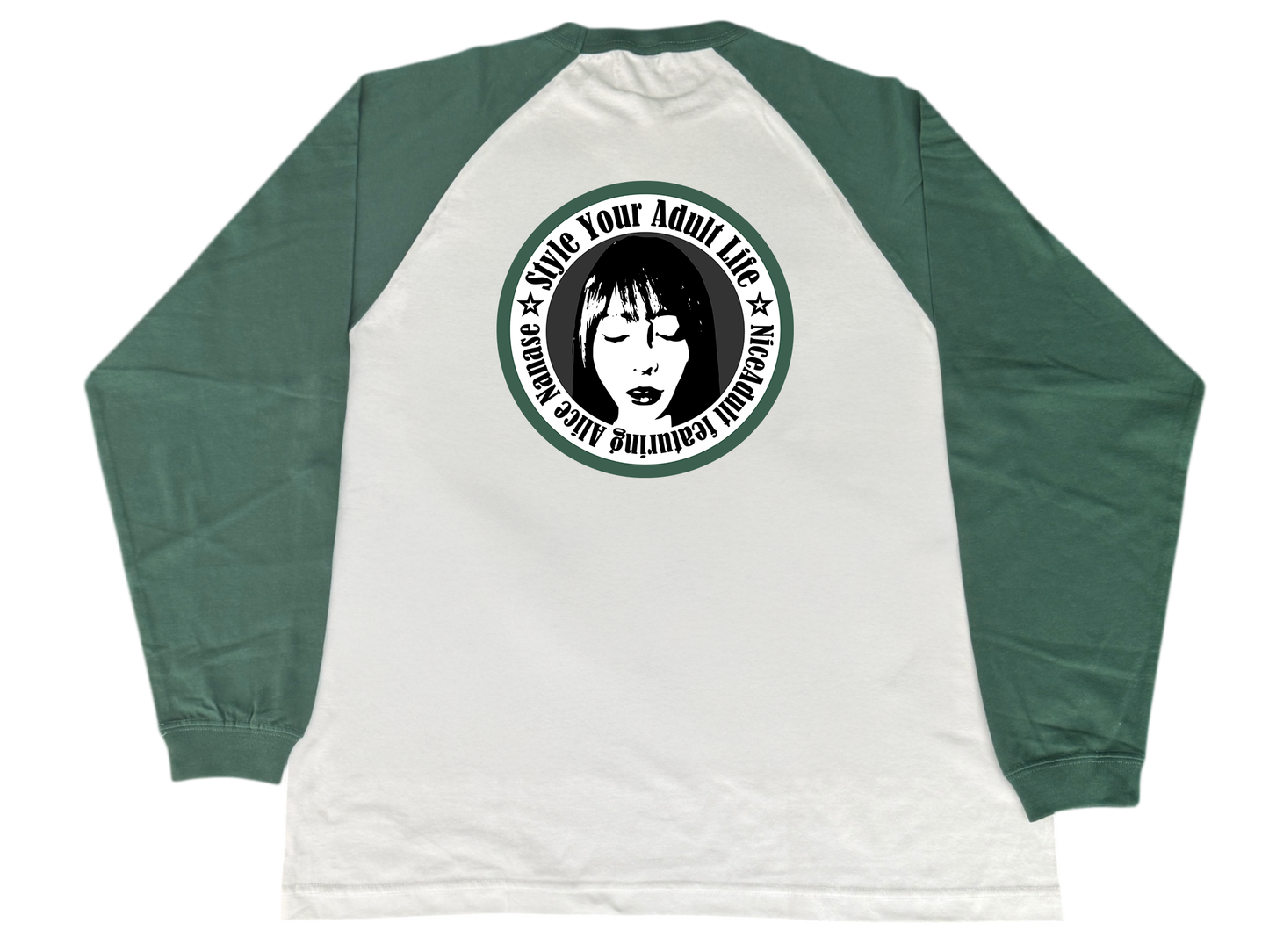 【☆期間限定☆七瀬アリスコラボ】Alice_in_NiceAdult_LongSleeve_IvyGreen