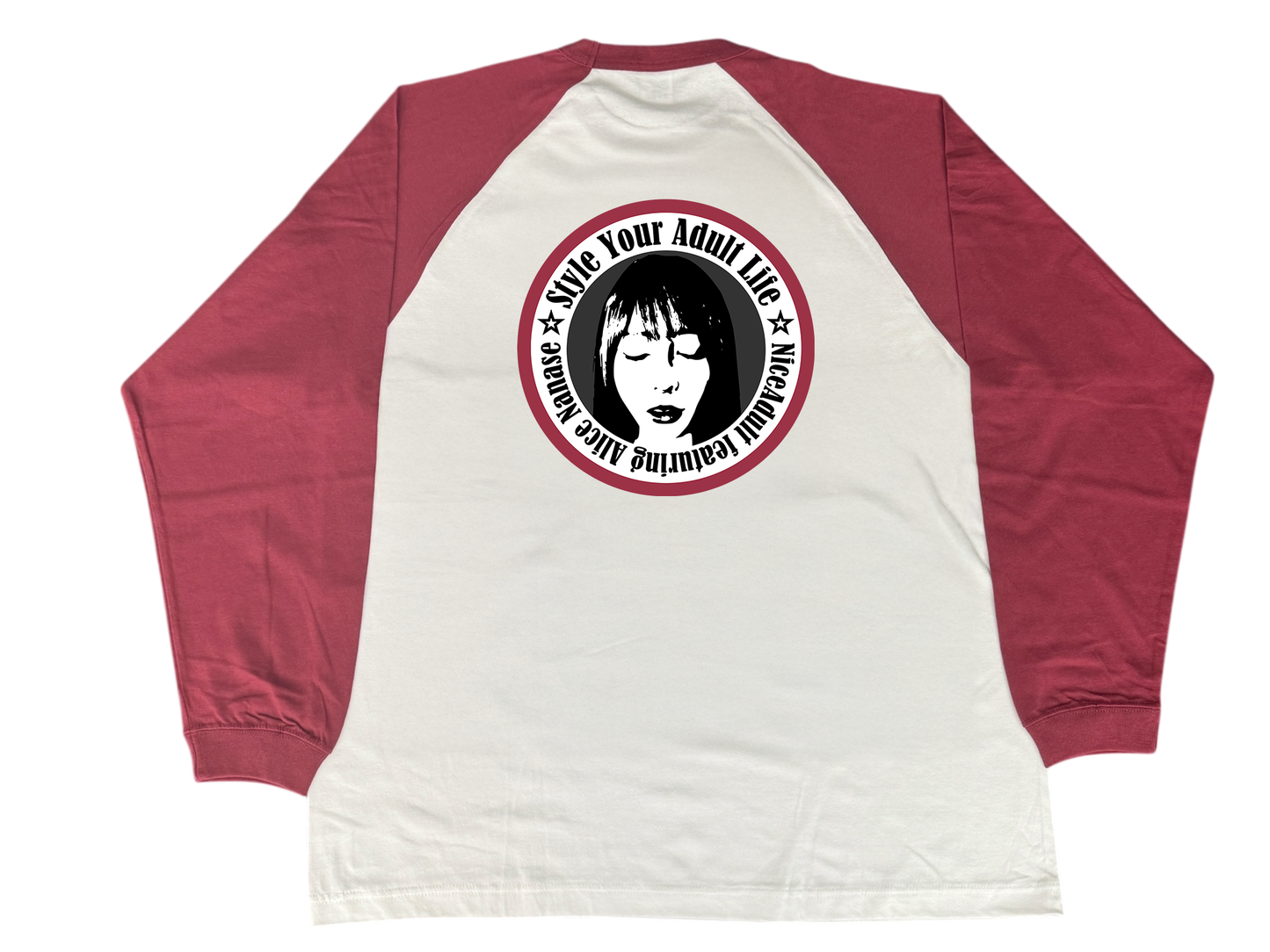 【☆期間限定☆七瀬アリスコラボ】Alice_in_NiceAdult_LongSleeve_Burgundy