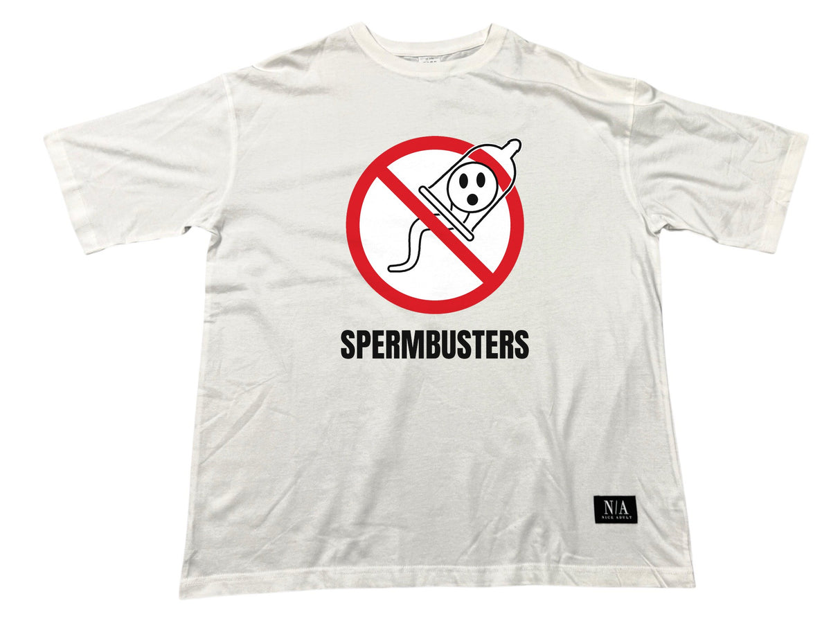 Spermbusters ホワイト フロント