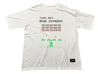 Boob Invaders ホワイト フロント