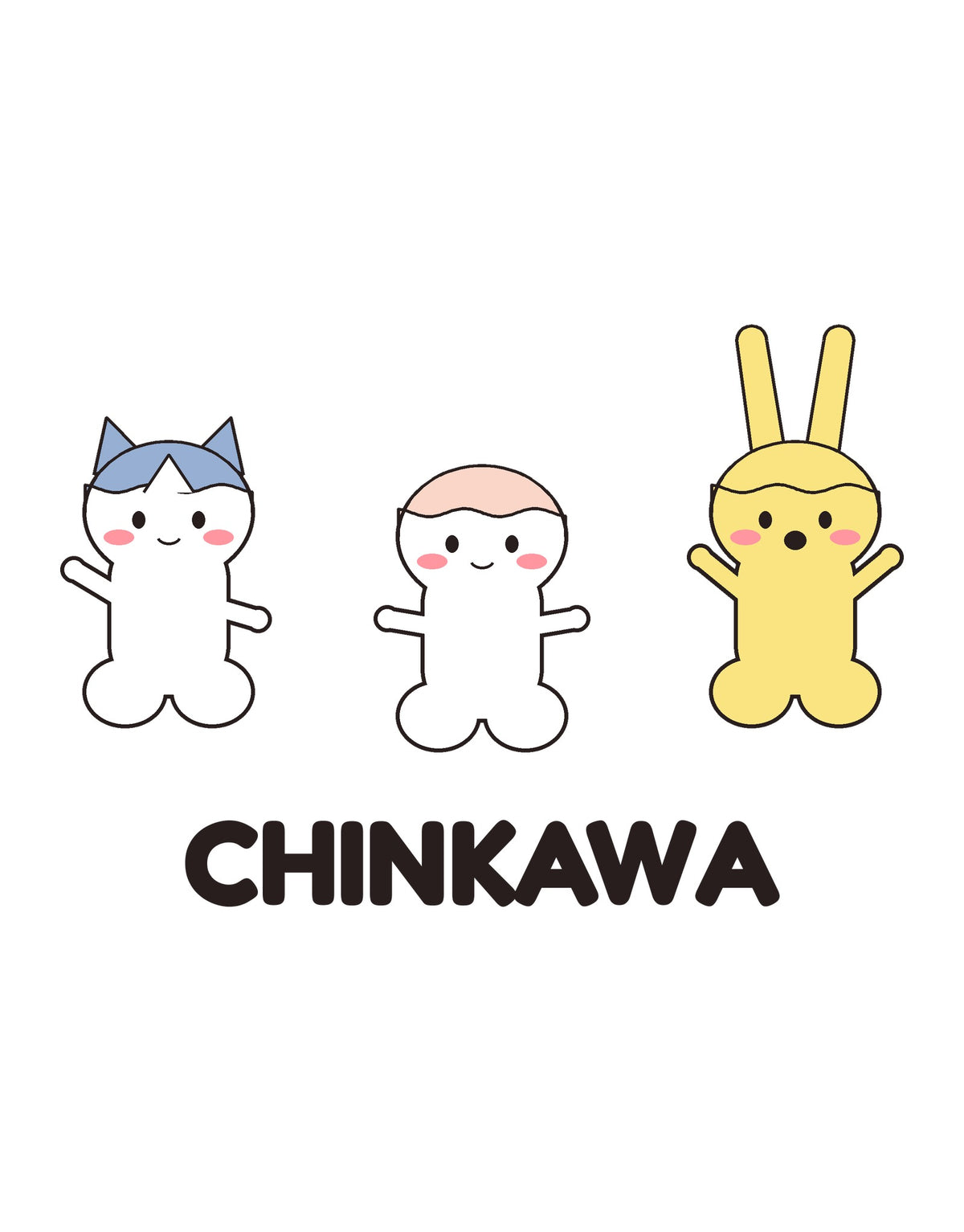 Chinkawa プリント（ホワイト用）