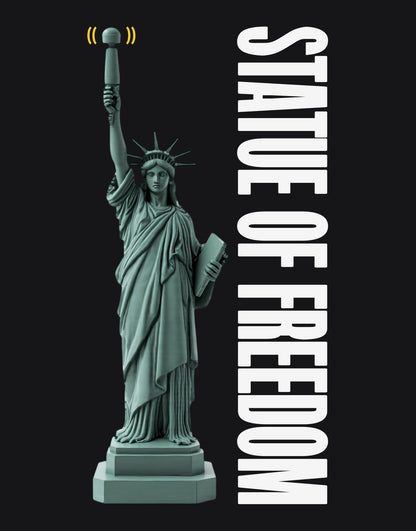 Statue_Of_Freedom プリント（ブラック用）