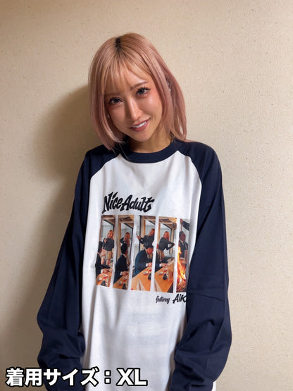 【☆期間限定☆AIKAコラボ】AIKA_Story_Raglan_Long_Sleeve