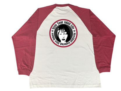 【☆期間限定☆七瀬アリスコラボ】Alice_in_NiceAdult_LongSleeve_Burgundy