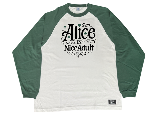 【☆期間限定☆七瀬アリスコラボ】Alice_in_NiceAdult_LongSleeve_IvyGreen