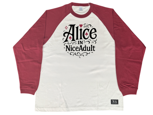 【☆期間限定☆七瀬アリスコラボ】Alice_in_NiceAdult_LongSleeve_Burgundy