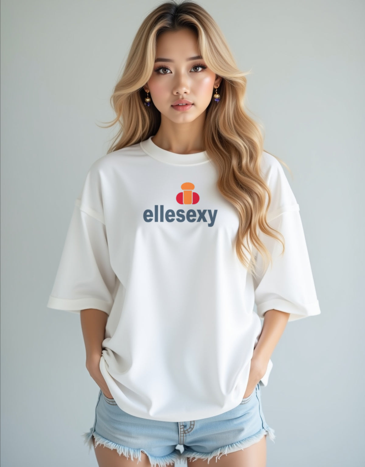 Ellesexy ホワイト 着用 フロント
