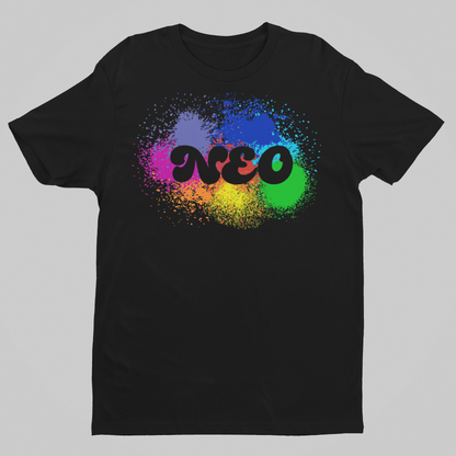 【根尾あかり×NiceAdult】コラボTシャツ_NEO_Rainbow