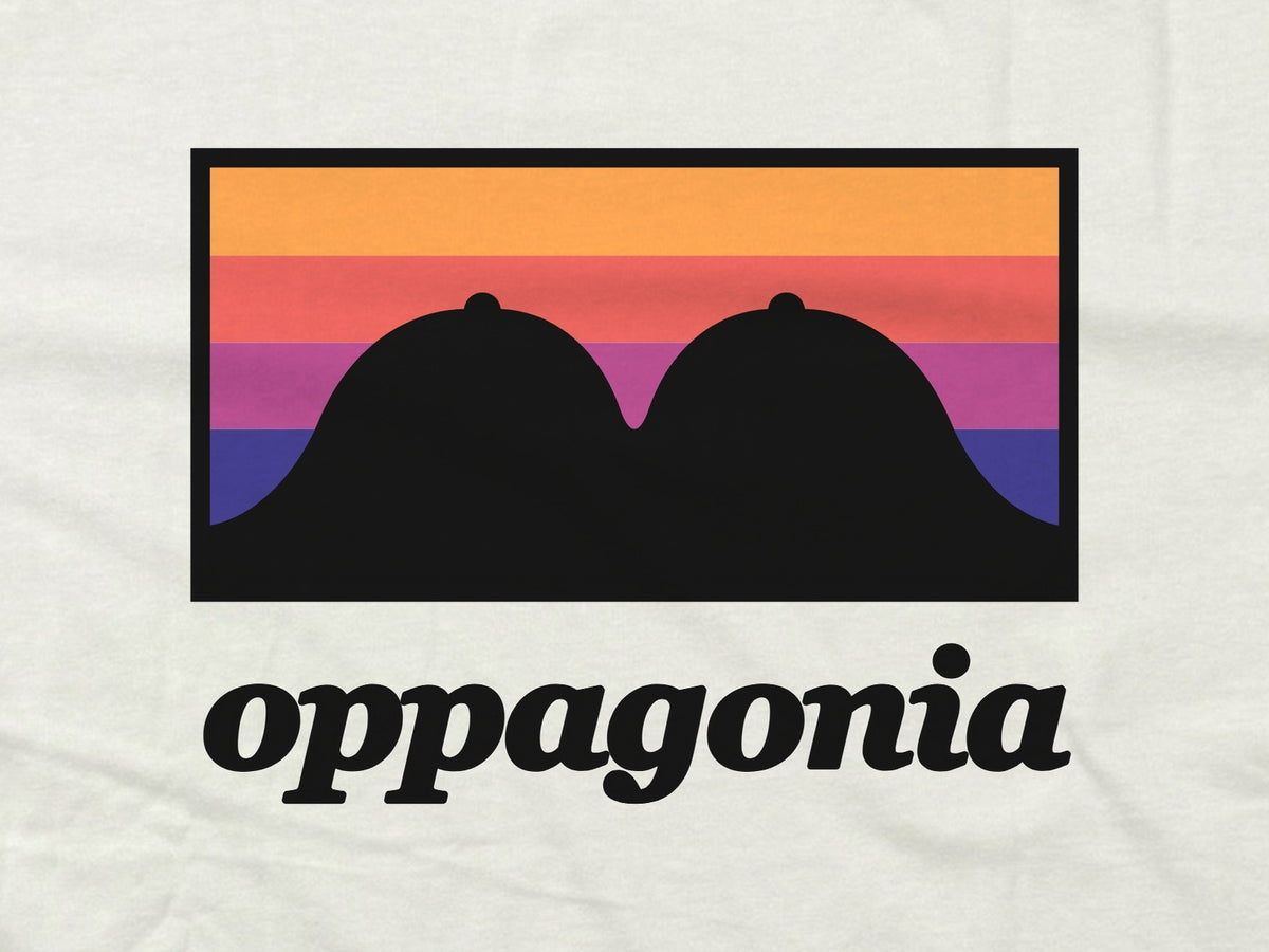 Oppagonia ホワイト バックロゴ