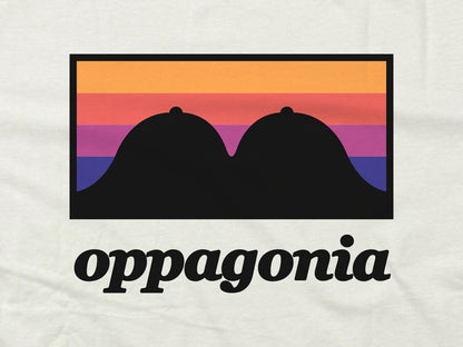 Oppagonia ホワイト バックロゴ