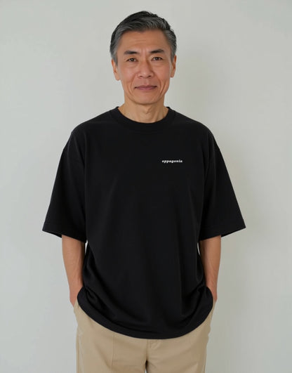 Oppagonia ブラック 着用 フロント