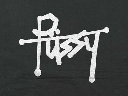 Pussy ブラック バックロゴ