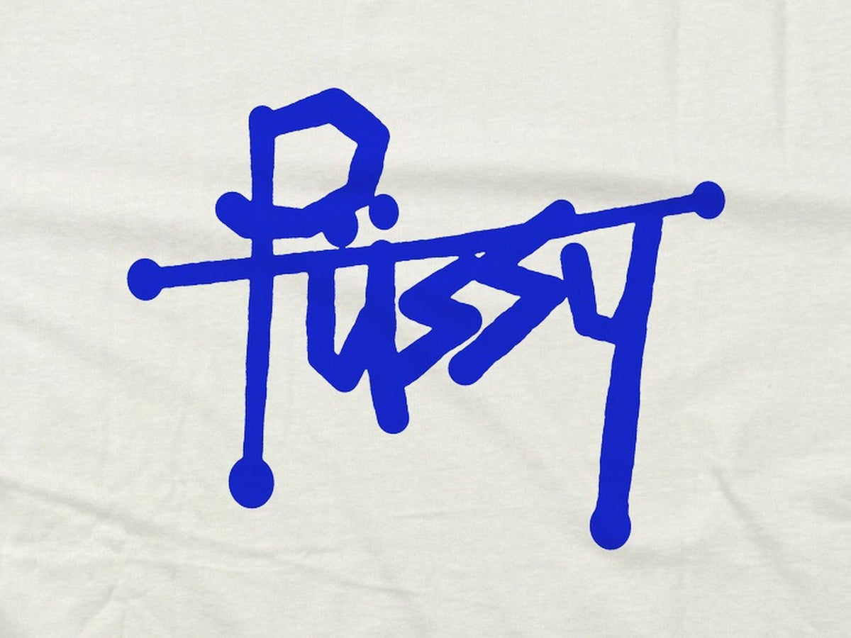 Pussy ホワイト バックロゴ