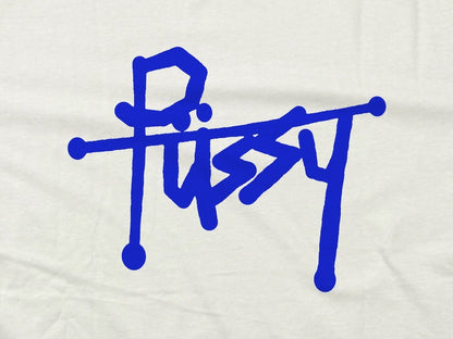 Pussy ホワイト バックロゴ