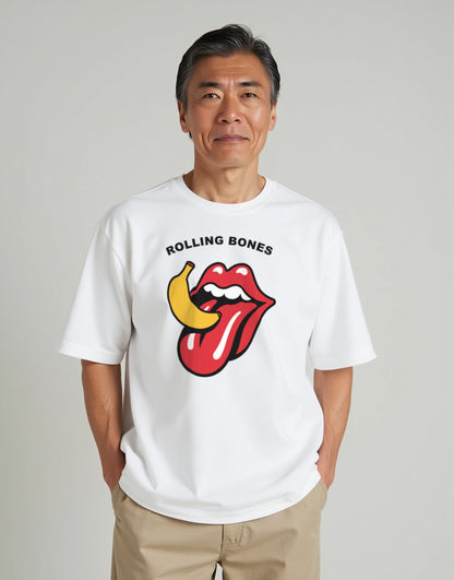 Rolling Bones ホワイト 着用 フロント