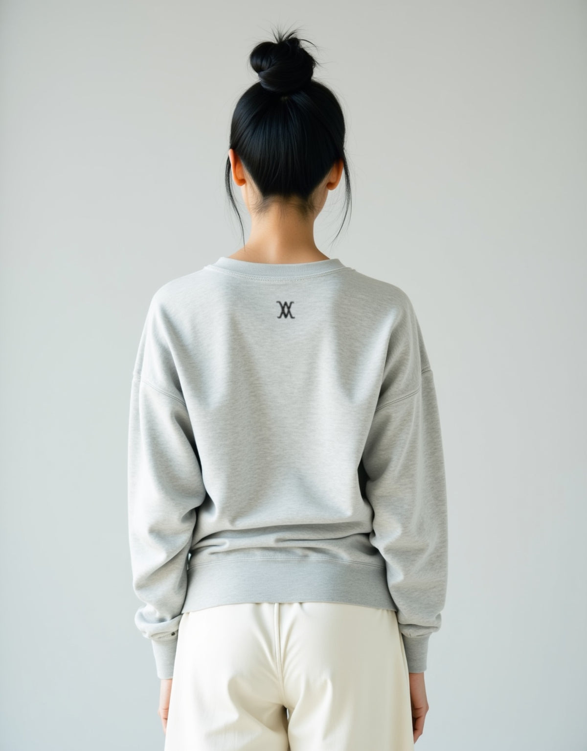 Sperma Sweatshirt アッシュ 着用 バック