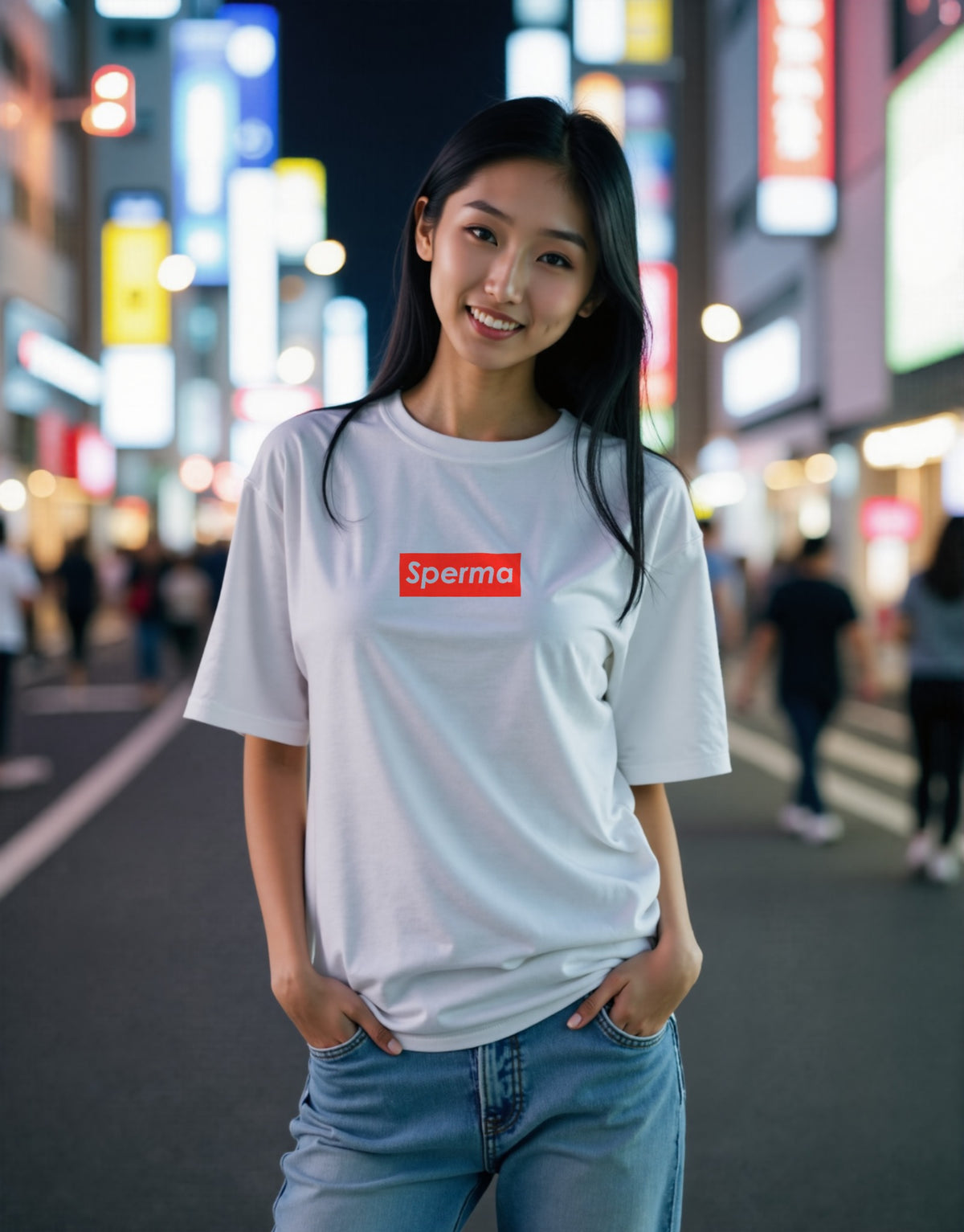 Sperma ホワイト 着用 フロント