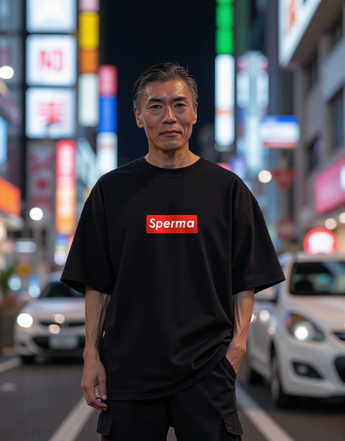 Sperma ブラック 着用 フロント