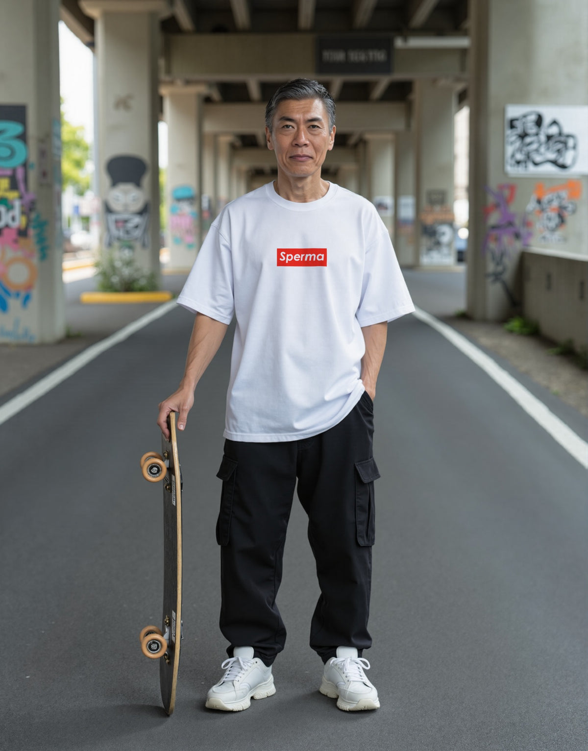 Sperma ホワイト 着用 フロント