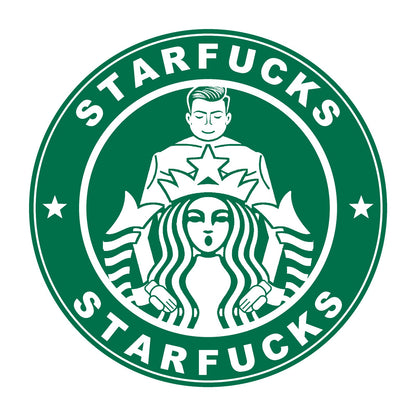 Starfucks ホワイト バックロゴ