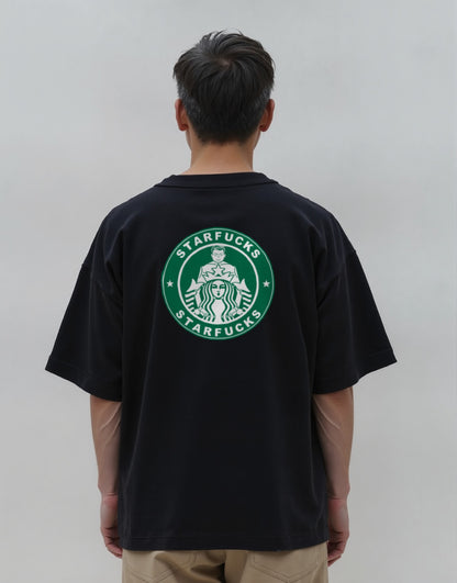 Starfucks ブラック 着用 バック