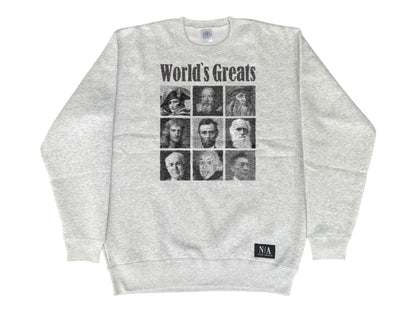 World's_Greats_Sweatshirt アッシュ フロント