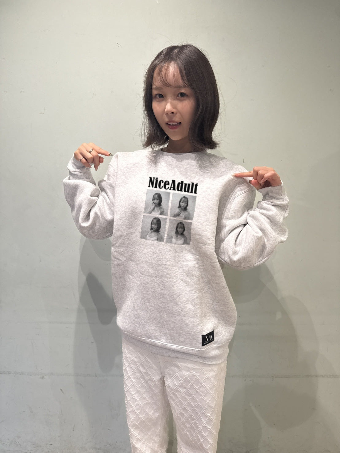 ひなたなつ着用 ブラック