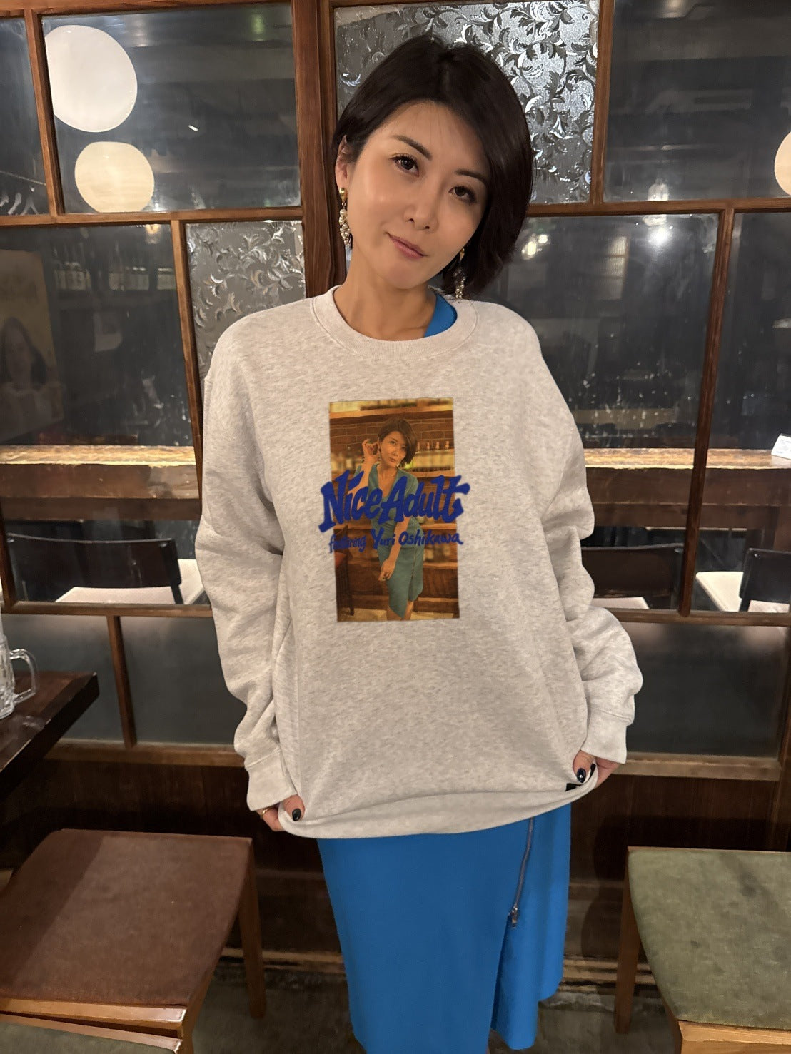 推川ゆうり着用 ネイビー